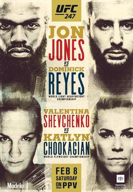 UFC 247: Jones vs. Reyes poster