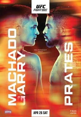 UFC Fight Night: Machado Garry vs. Prates poster