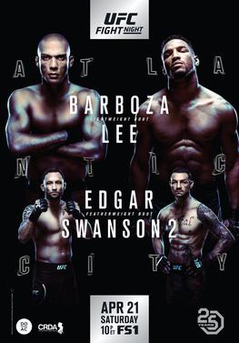 UFC Fight Night: Barboza vs. Lee poster