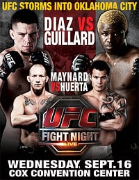 UFC Fight Night: Diaz vs. Guillard poster