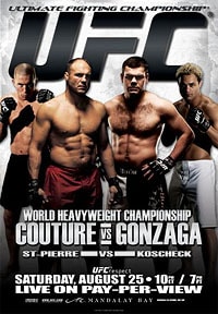 UFC 74: Respect poster