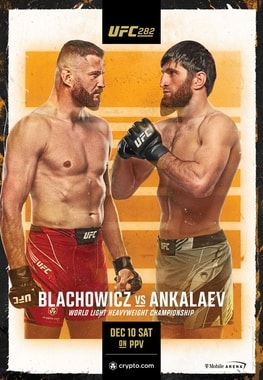 UFC 282: Blachowicz vs. Ankalaev poster