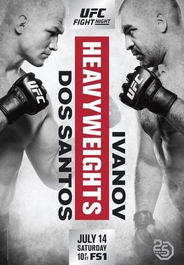 UFC Fight Night: Dos Santos vs. Ivanov poster