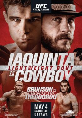 UFC Fight Night: Iaquinta vs. Cowboy poster