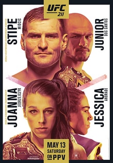 UFC 211: Miocic vs. Dos Santos poster