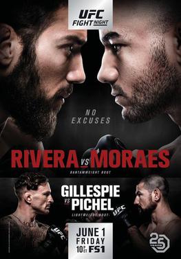 UFC Fight Night: Rivera vs. Moraes poster