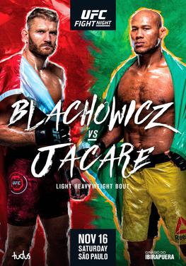 UFC Fight Night: Blachowicz vs. Jacare poster