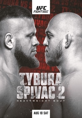 UFC Fight Night: Tybura vs. Spivac 2 poster