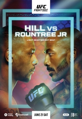 UFC Fight Night: Hill vs. Rountree Jr. poster