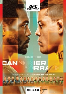 UFC Fight Night: Cannonier vs. Borralho poster