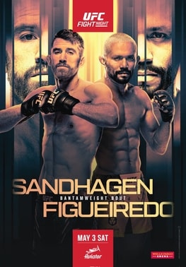 UFC Fight Night: Sandhagen vs. Figueiredo poster