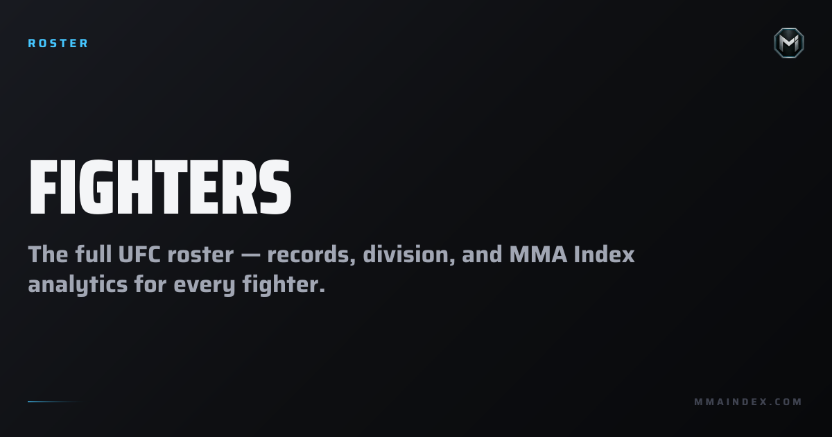 Fighters | MMA Index